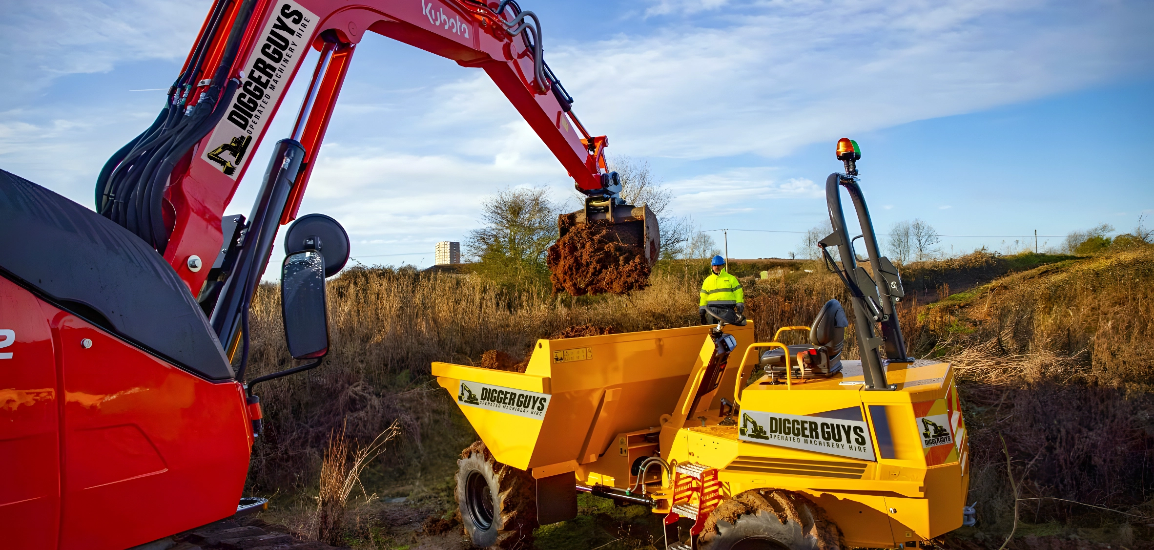 Carousel Image for Digger Guys is located in Tadworth and has to offer mini digger hire with driver ashtead Ground Works in Tadworth operated mini digger hire mini digger and driver hire banstead mini digger and driver hire leatherhead operated